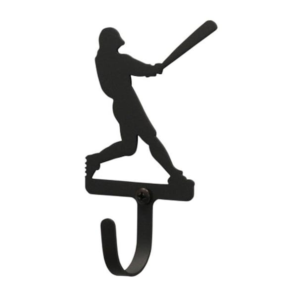 Jensendistributionservices Baseball Player Wall Hook Small - Black MI31186 - main